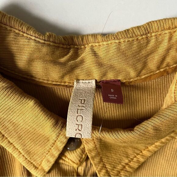 Anthropologie NWT Pilcro Boyfriend Buttondown Small - Picture 9 of 14